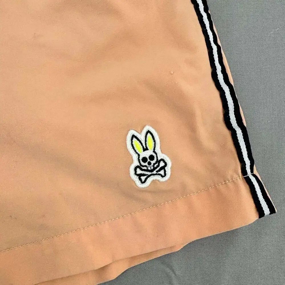 Psycho Bunny Peach Swim Trunks Size XS